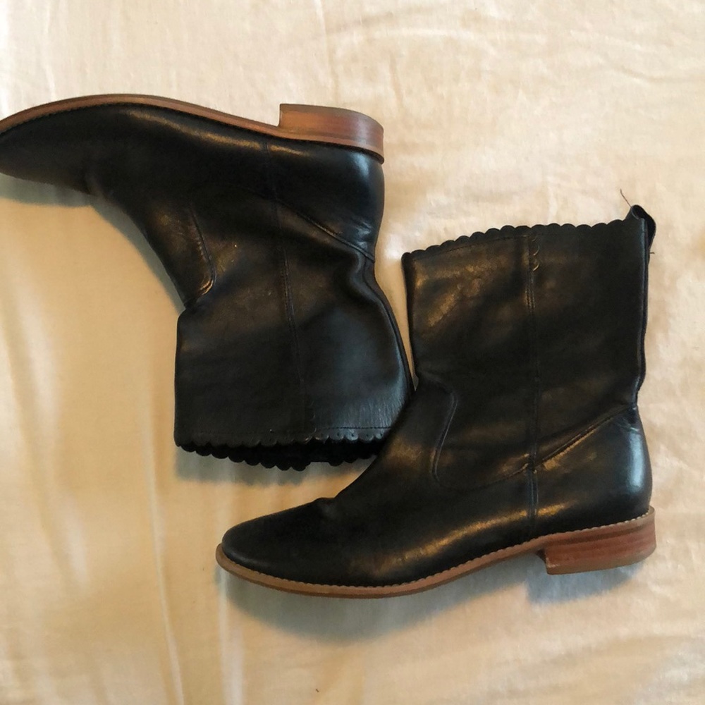 Black Jack Rogers Boots Size 8